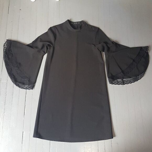 Zara Black Mini Dress - Picture 10 of 10